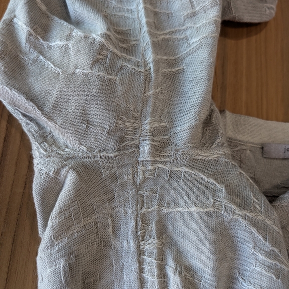 John Varvatos Cashmere Silk Long Sleeve V Neck Lightweight Textured Cardigan M - Picture 11 of 12